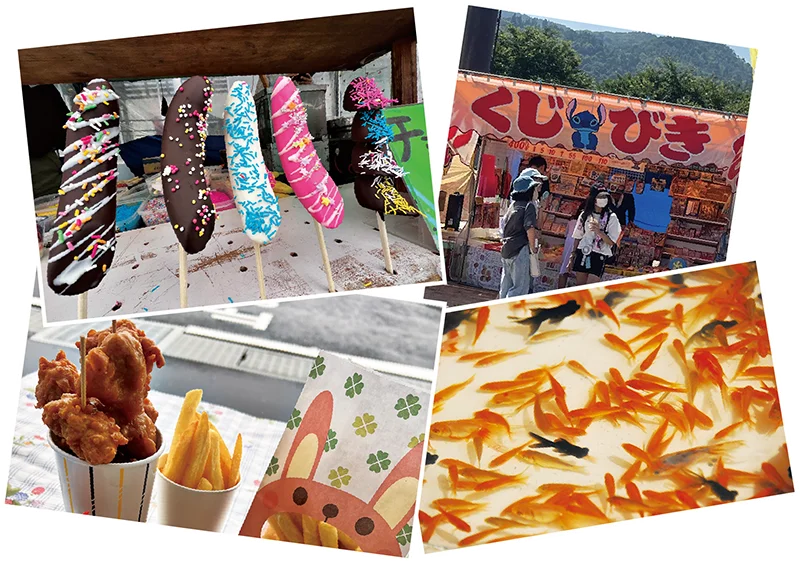 出店屋台の画像